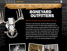 Tablet Screenshot of boneyardoutfitters.com